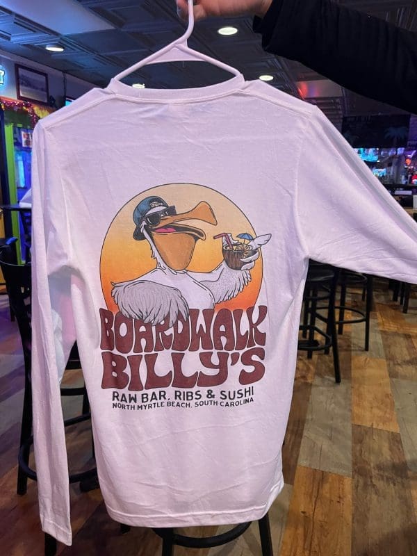 Billy's Coconut Long Sleeve T-Shirt - White